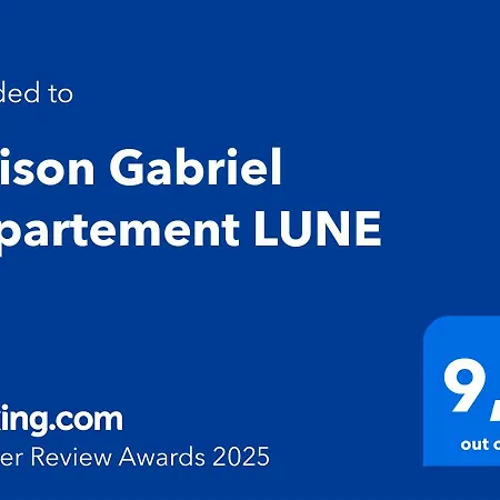 Maison Gabriel Lune *